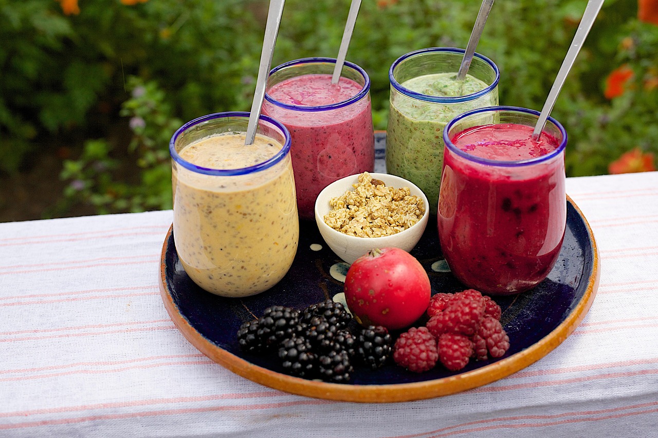 Smoothie aux fruits et légumes
